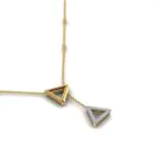 Silent Triangle Necklace