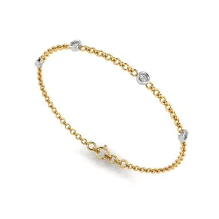 Silk Rain Diamond Bracelet