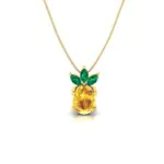 Tropical Sapphire Pendant