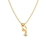 Ruby Feathers Pendant