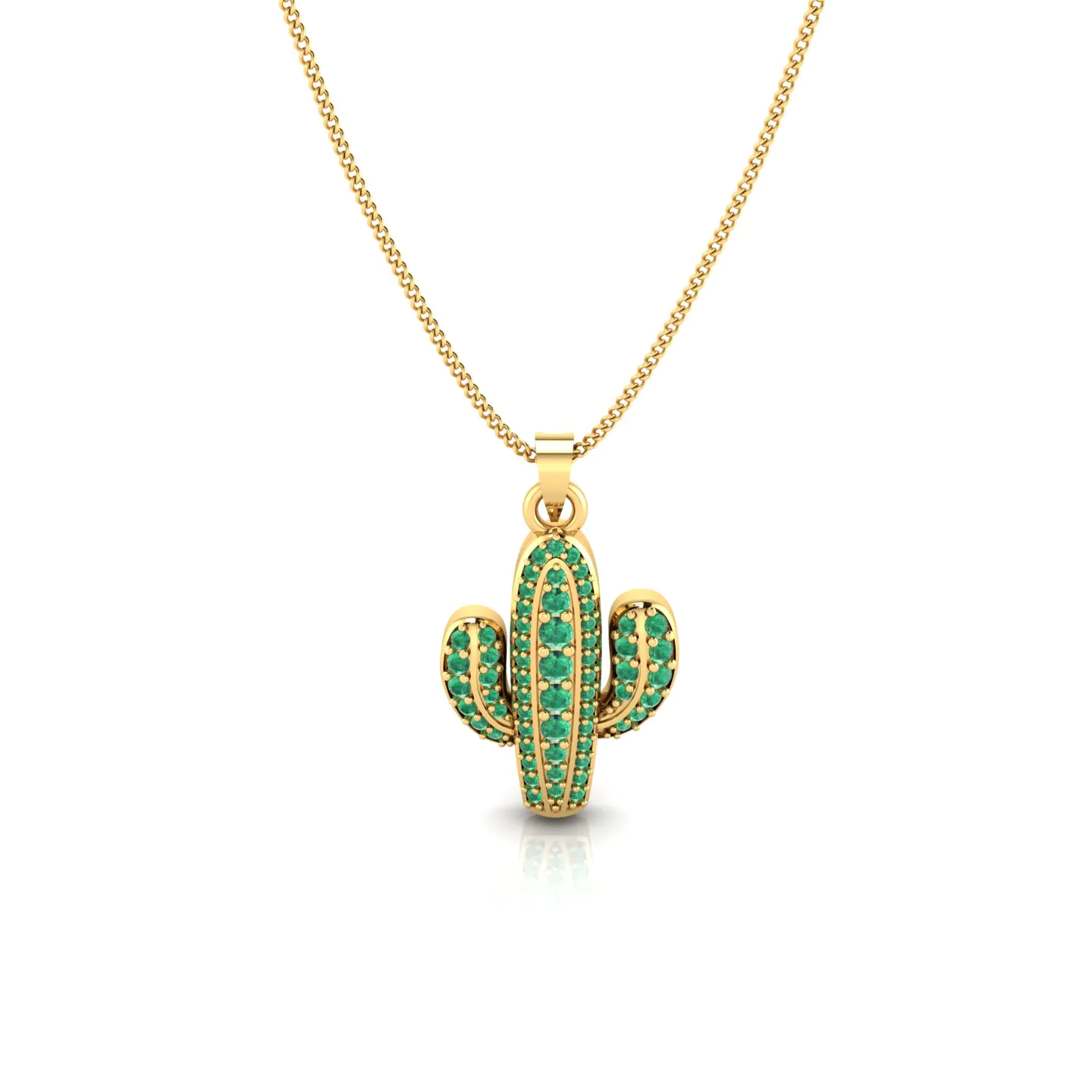 Cactus Flower Pendant - Image 1