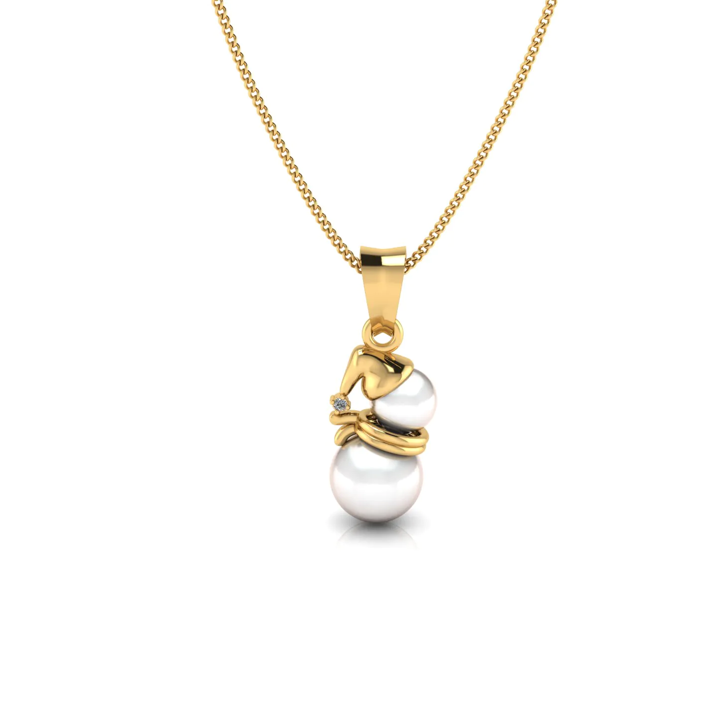 YG V1 Winter Pearl Pendant - Image 1