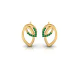 Leaf Loop Earring