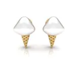 Snow Scoop Earrings