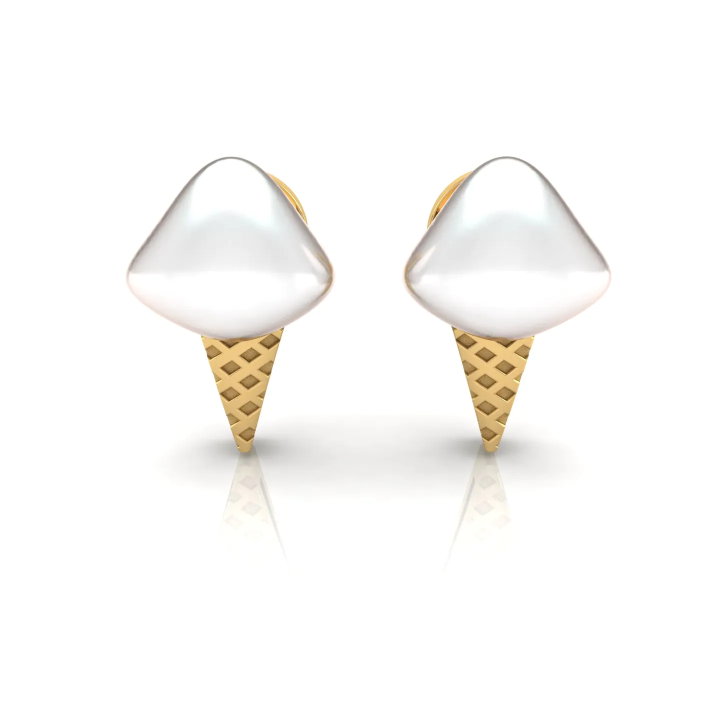 Snow Scoop Earrings - Image 1