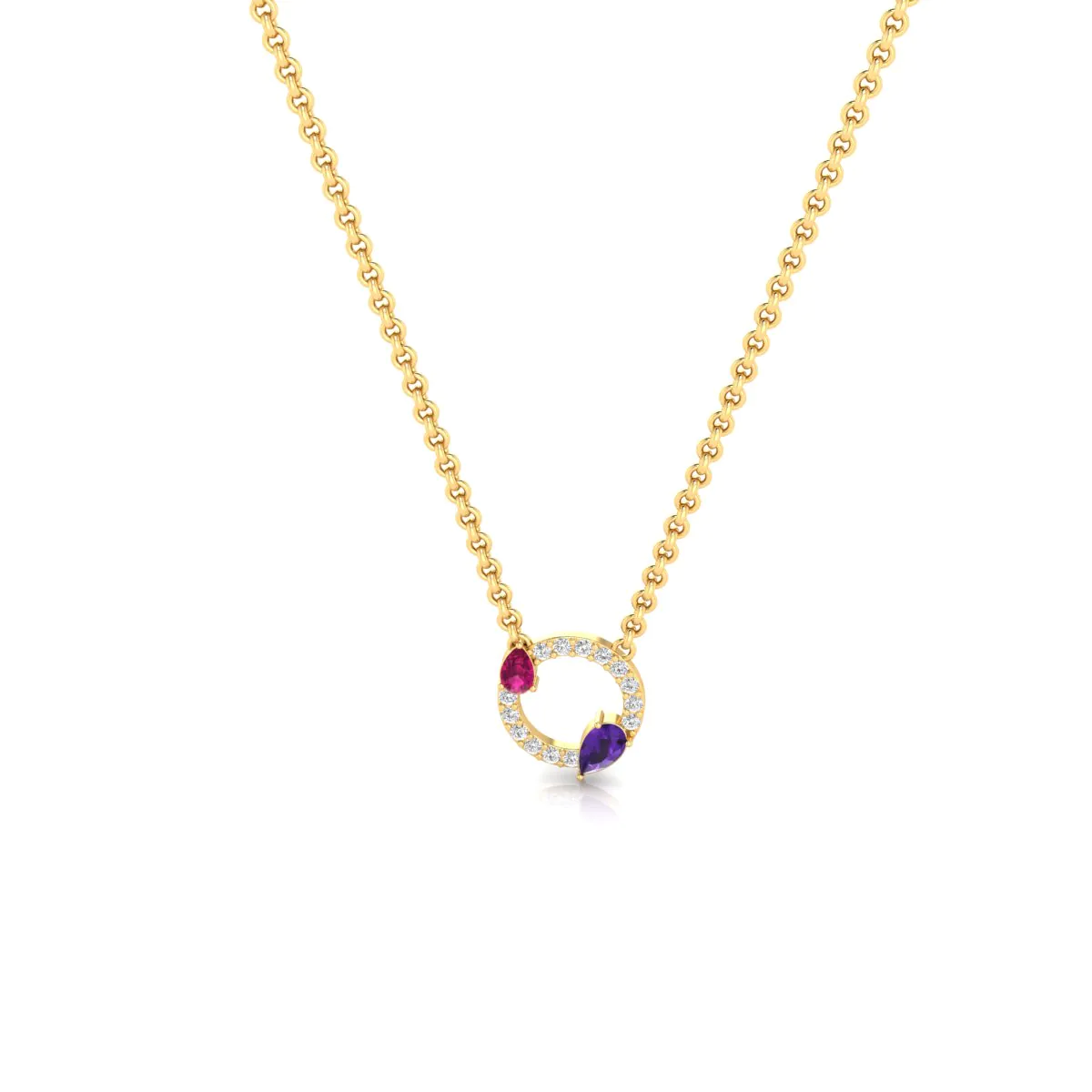 1 Luminous Twins Necklace - Image 1