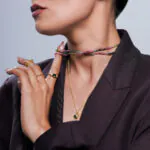The Prism Choker Come Bracelets