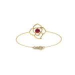 Blush Petal Gold Bracelet