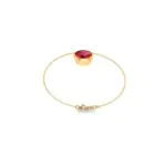 Ember Circle Gold Bracelet