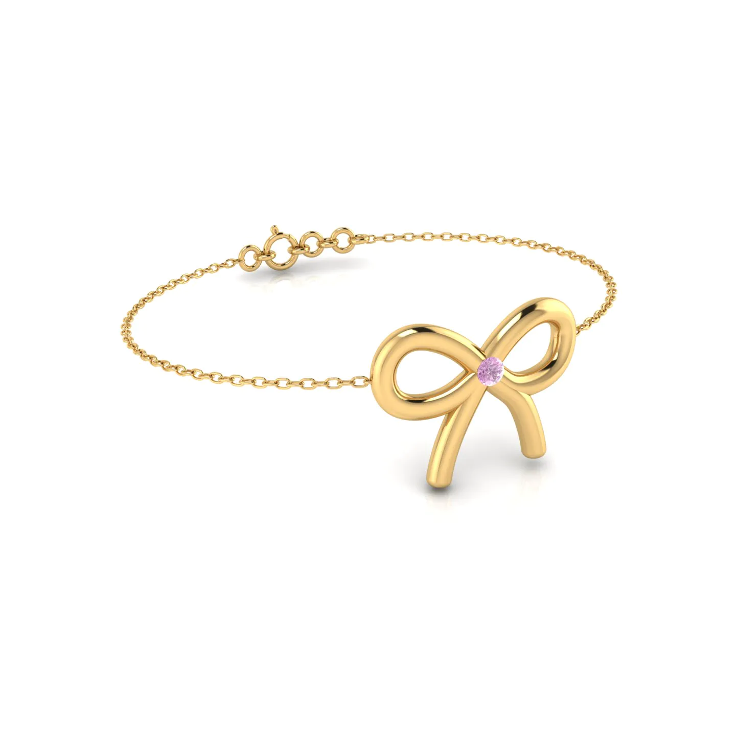 Grace Knot Golden Bracelet - Image 1
