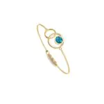 Twin Flame Gold Bracelet
