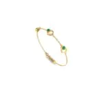 Leafline Orbits Gold Bracelet