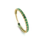 Lush Bead Gold Bracelet